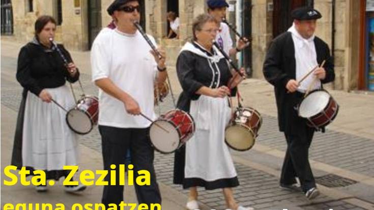 Santa Zezilia eguneko kalejira