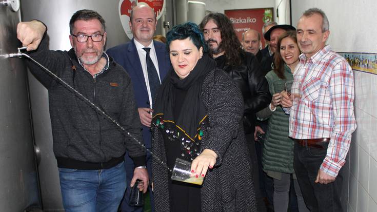 Iaz baino 75.000 litro gehiagorekin hasi dute sagardo denboraldia 
