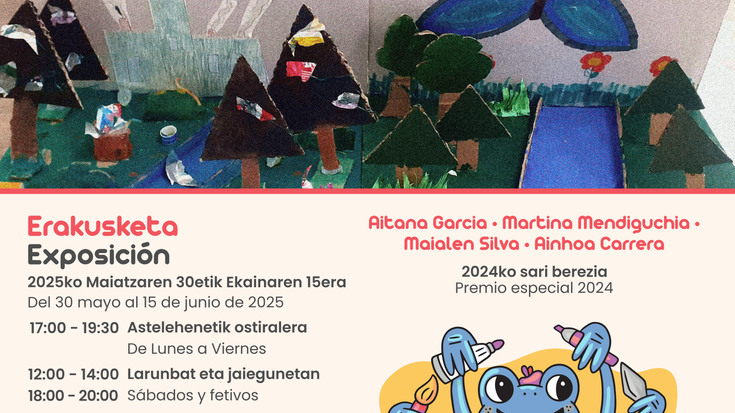 Eskola arteko XVI. marrazketa, pintura eta eskulanen erakusketa