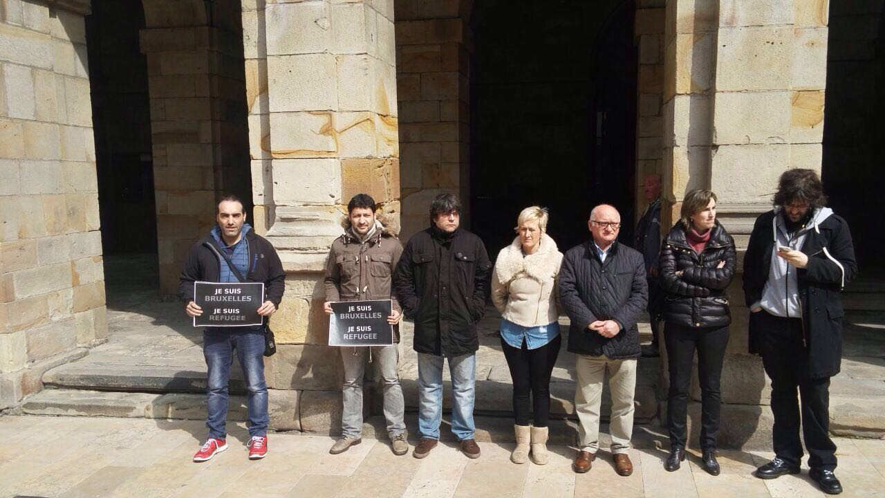 Durangoko Udalak Bruselako atentatuak gaitzetsi ditu 