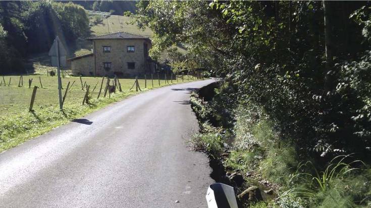 Larrinagatxuko erretxakoa konpontzeko lanak hasi dituzte