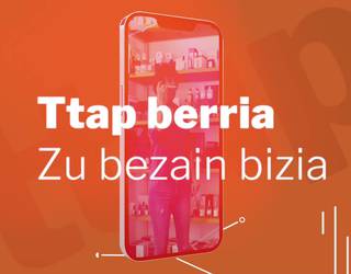 ‘Ttap’ aldizkari digital berritua, barikurik aurrera eskuragarri