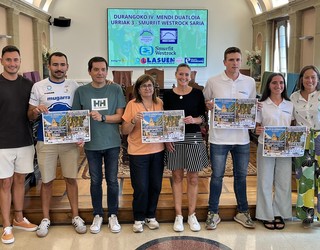 Mugarra Triatloi Taldeak urriaren 3an lehiatuko den Durangoko Mendi Duatloia aurkeztu du