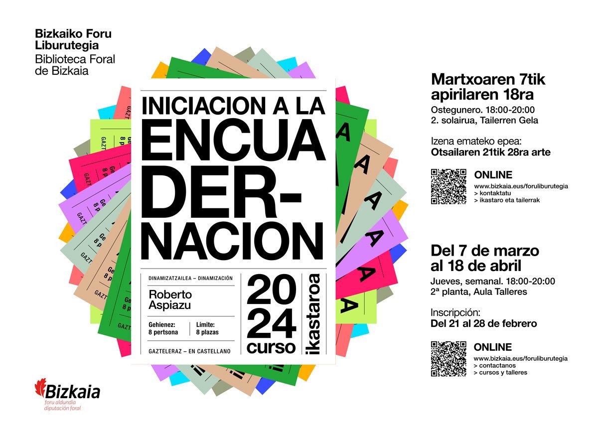 Ikastaroa: Iniciación a la encuadernación