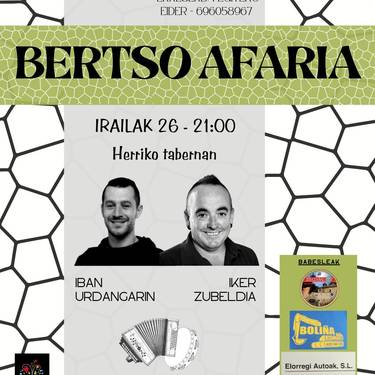 Bertso afaria Mallabian