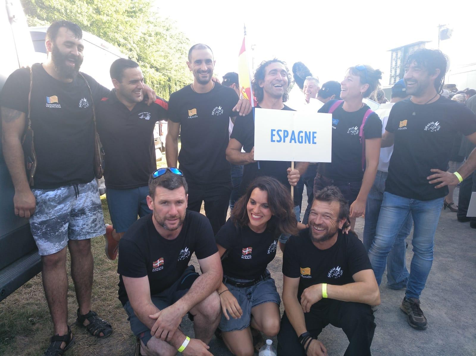 Joseba Attard elorriarrak ardiei ilea mozteko Munduko Txapelketan parte hartu du