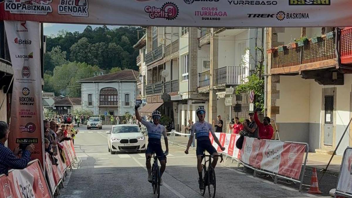 Jon Zuburrutik eta Unai Moranek erakustaldia eman dute Karrantzako lasterketan