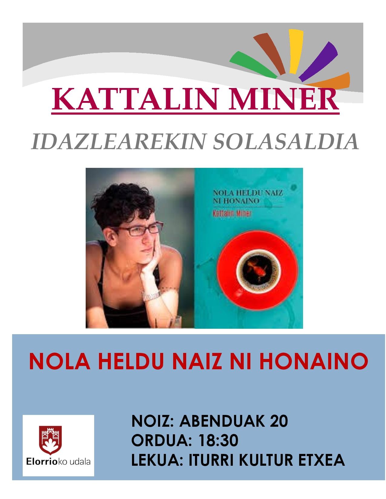 'Nola heldu naiz ni honaino' hitzaldia Elorrion