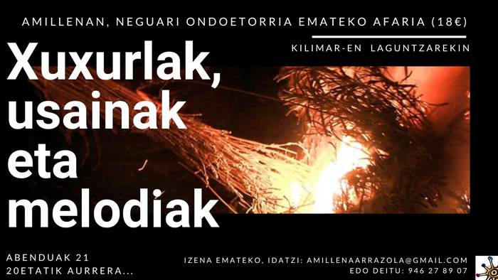 Neguari ondoetorria emateko afaria