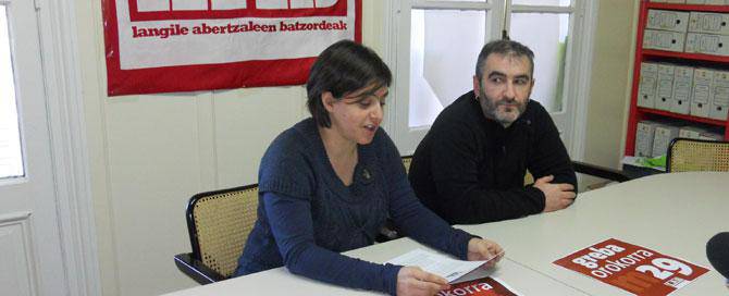 LAB: "Erreformak enpresei uzten die erabakitze eskubide guztia"