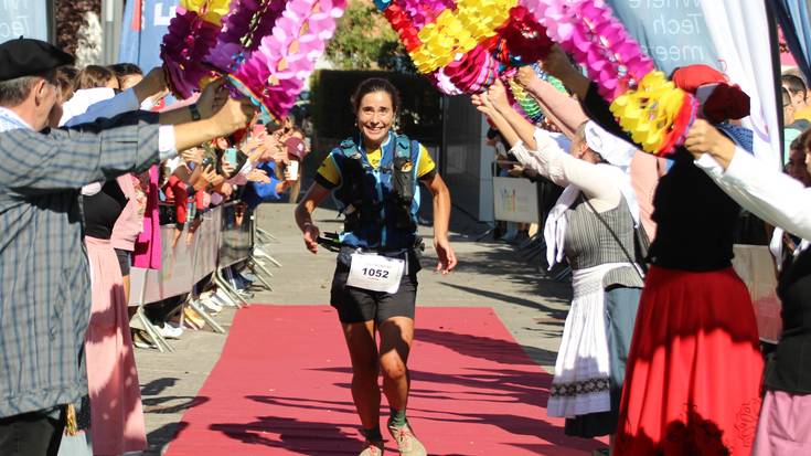 [BIDEOA]: Ainara Arkarazo garaile Hiru Handiak lasterketan