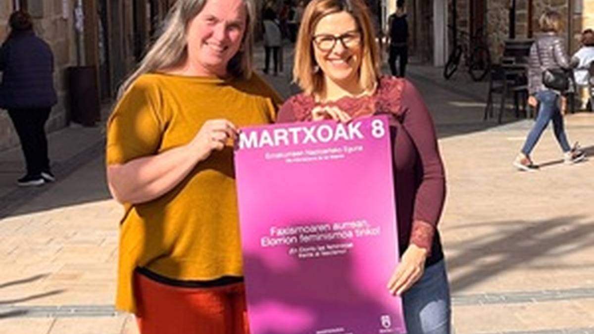 [EGITARAUA] 'Faxismoaren aurrean, feminismoa tinko!' lelopean ekitaldi sorta antolatu dute Elorrion martxoaren 8aren baitan