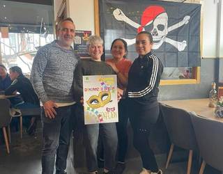 [ARGAZKI GALERIA]: Larrano tabernak irabazi du Abadiñoko Inauterietako Lehiaketan dekorazio onenaren saria