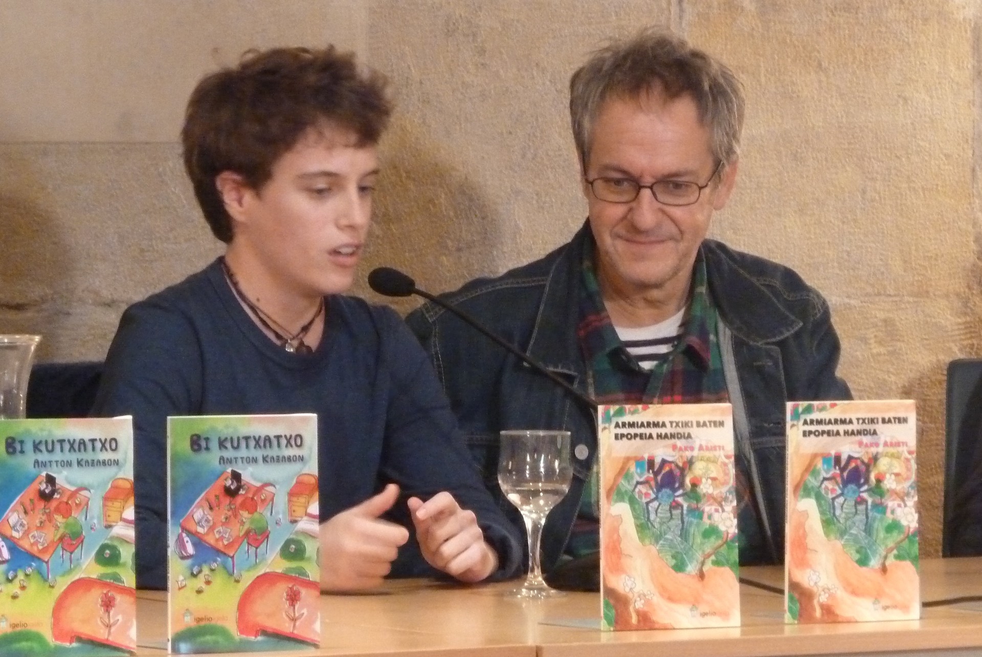 Miren Uribelarreak ilustratu du Pako Aristiren umeentzako ipuin berria