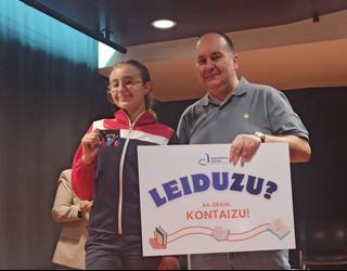 [ARGAZKI GALERIA]: 'Leiduzu' lehiaketaren sariak banatu dituzte