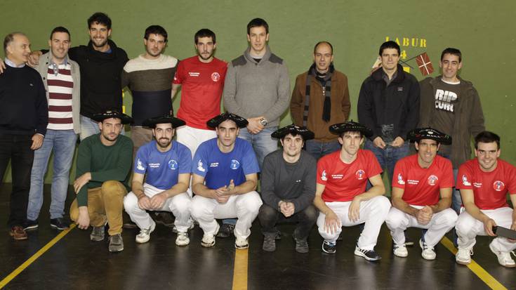 Berasaluze IX eta Loidi  nagusi Berrizko pilota finalean