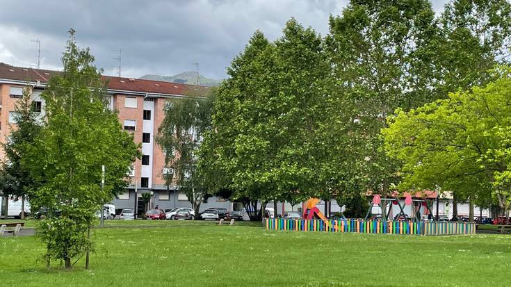 Umeentzako jolasgune berri bat ipiniko dute Zornotzako 'La Tejera' parkean