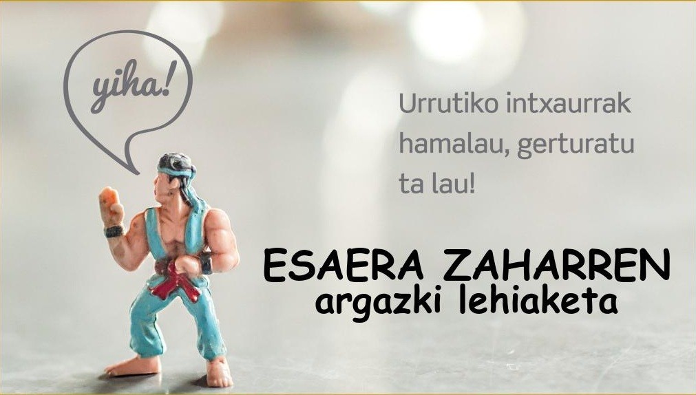 "Txapela buruan,... maskarilla onduan", esaera zaharren argazki lehiaketa martxan ipini du Berbalagunek