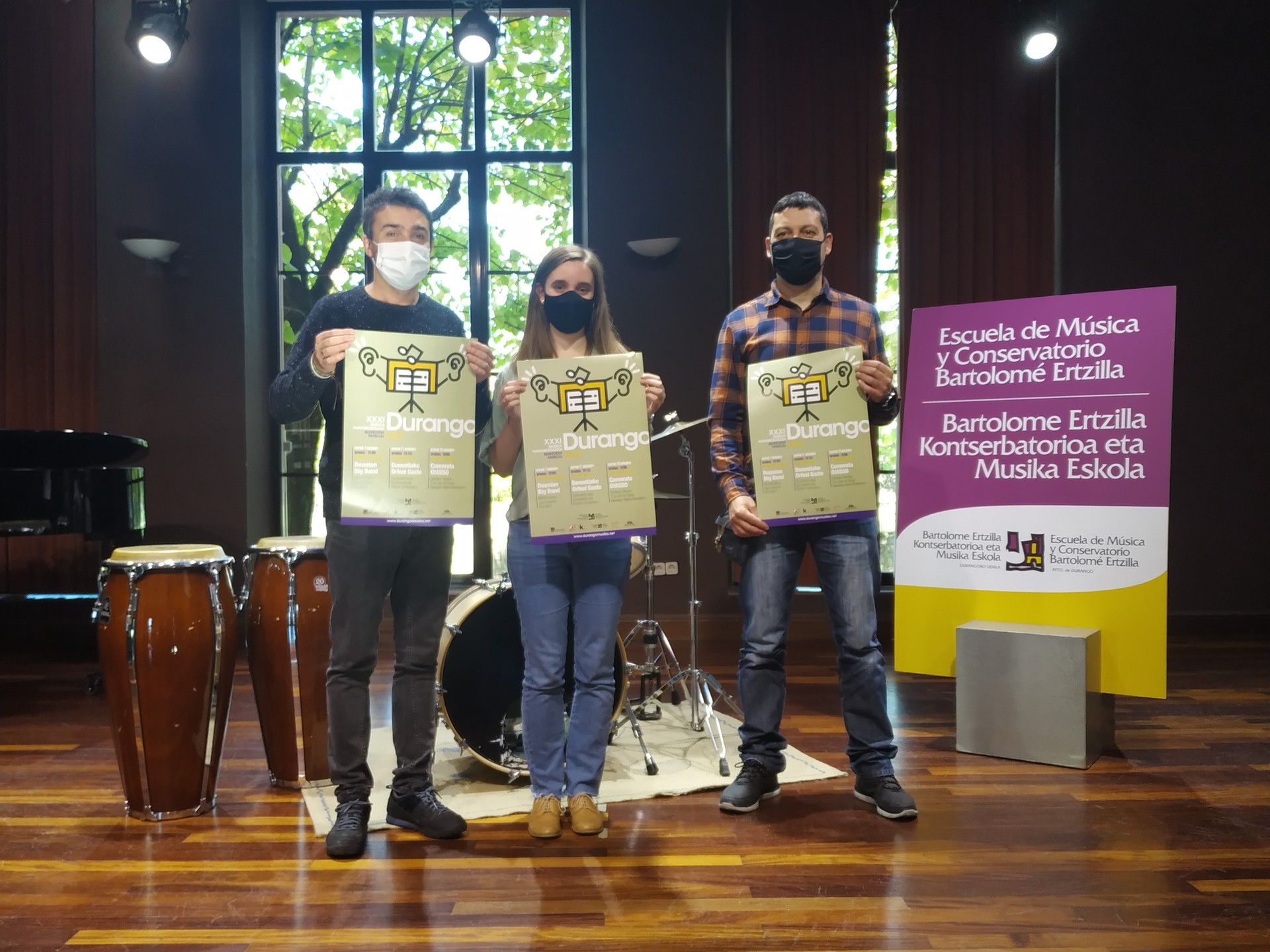 Zapatuan hasiko da Durangoko XXXI. Hamabostaldi Musikala, Reunion Big Band taldearen kontzertuagaz
