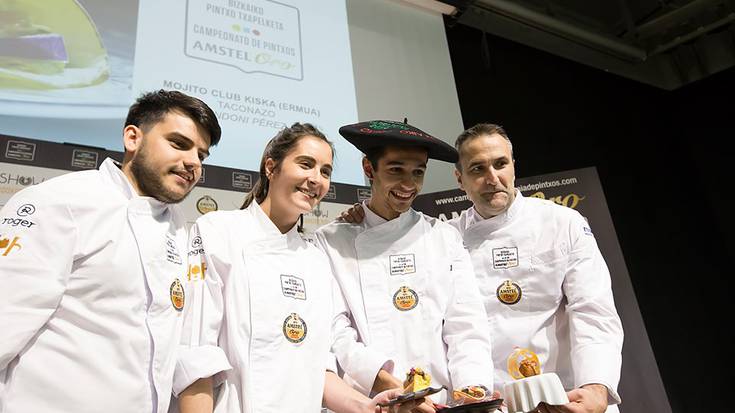 Kobika jatetxeak pintxo txapelketen gailurrean jarraitzen du