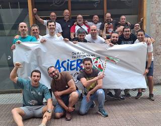 [BIDEOA]: 'Asierrika' egin dute Iurretan, Asier izena dutenen Korrika