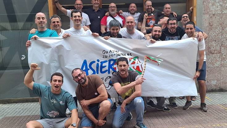 [BIDEOA]: 'Asierrika' egin dute Iurretan, Asier izena dutenen Korrika