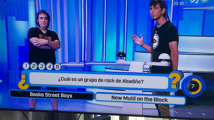 Baske Street Boys rock talde abadiñarra, ETBko lehiaketa batean
