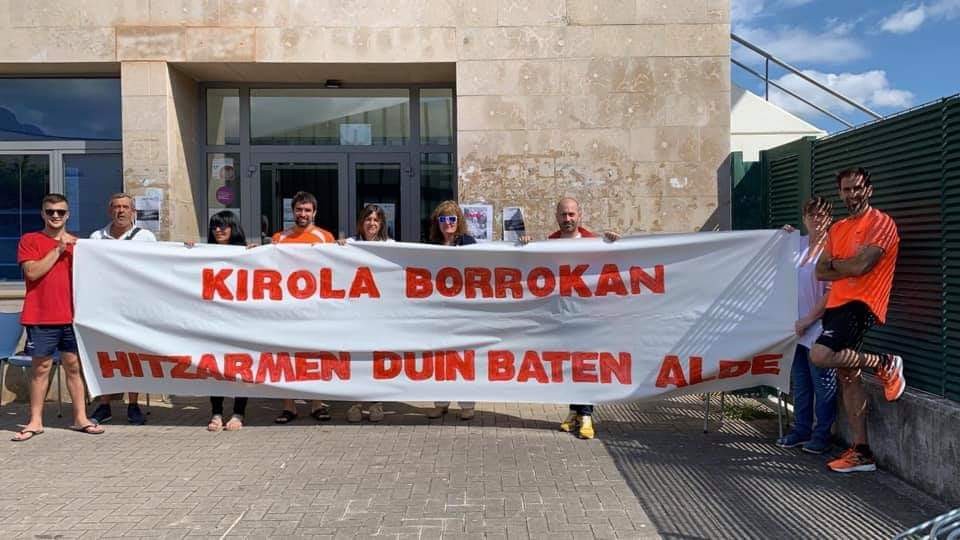 Bizkaiko kiroldegieetan beste hamar greba egun deitu dituzte