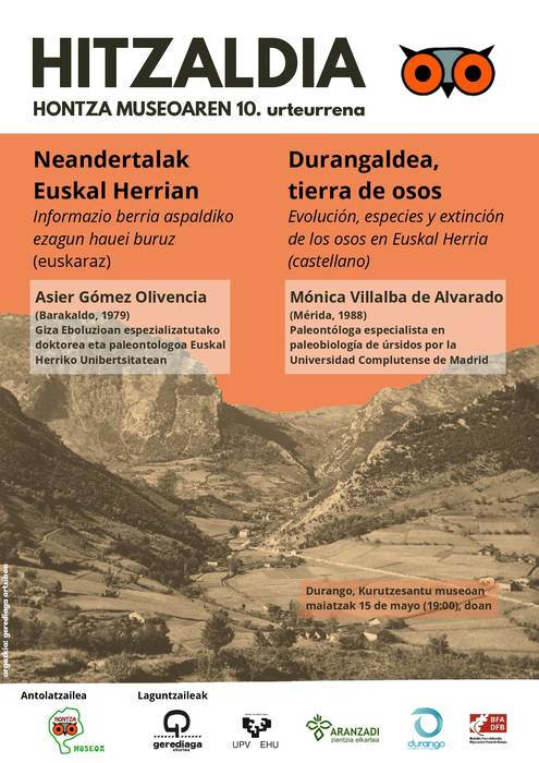 Euskal Herriko neandertalen eta hartzen arrastoak ezagutzeko jardunaldia