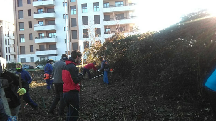 Aramotzeko auzokideek auzolanekin darraite 