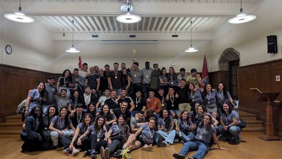 [ARGAZKI GALERIA] Elorrio Rugby Taldea eta Geurea, Euskal Ligako txapeldunak