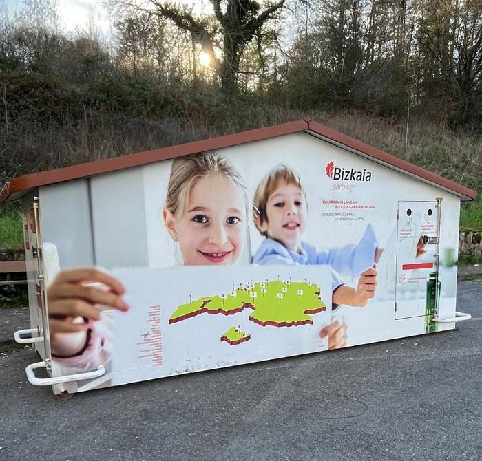 Izurtzan garbigune mugikorra ipini dute martxoaren 10era bitartean