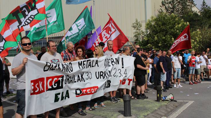 "Borrokan jarraitu behar dugunaren determinazioa dugu"