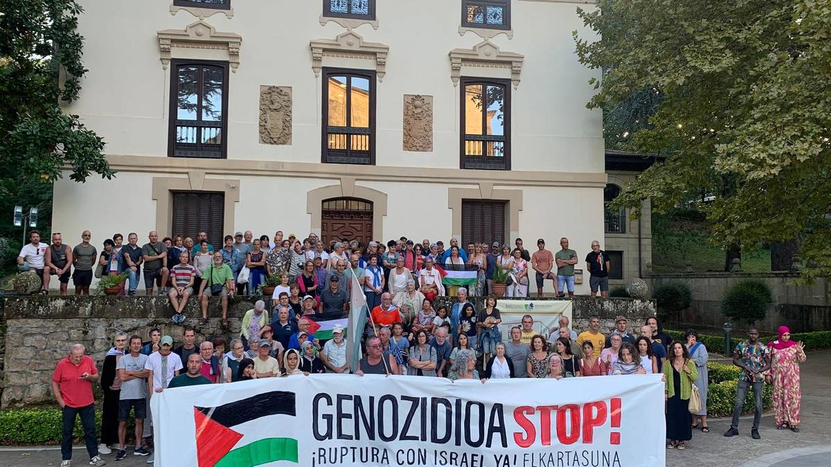 Palestinako genozidioa salatzeko lanuzteak bihar Durangaldean