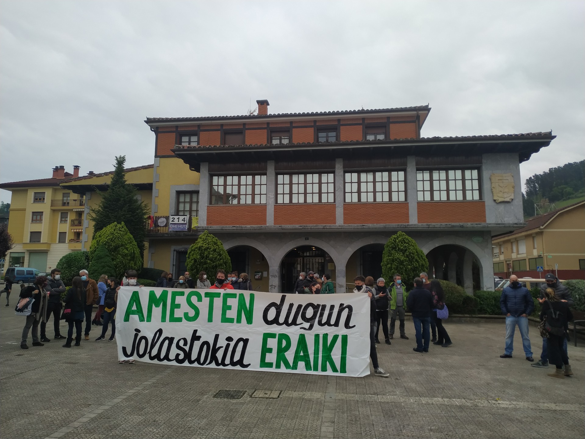 Jolastokiaren aldeko protestei berrekin die Jolastokiaren aldeko Batzordeak