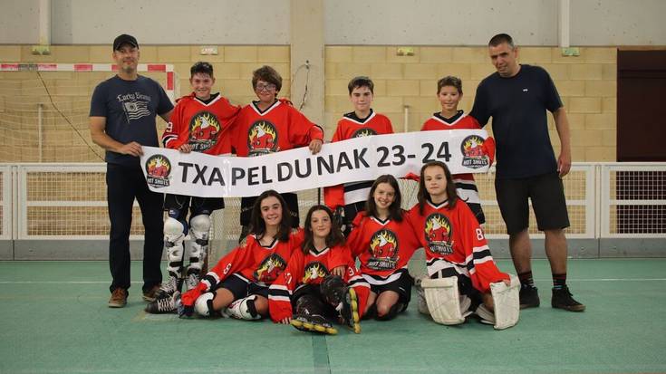 [ARGAZKI GALERIA]: Hot Shots Etxano, Euskadiko hockey txapeldun