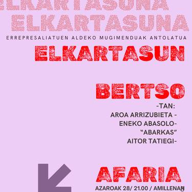 Elkartasun bertsotan