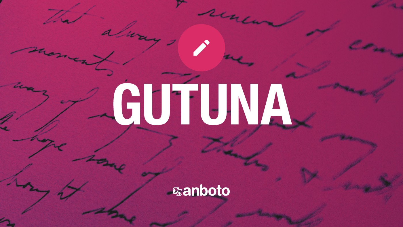 [GUTUNA]: Salaketetatik harago