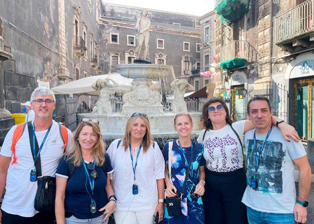 Durangaldeko Ikaslan Bizkaiko ordezkariek Sizilian izan dira Erasmus+ programaren Italiako Lanbide Heziketa ezagutzen