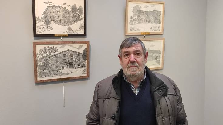 Enrike Larramendik ehun bat baserriren marrazkiak bildu ditu