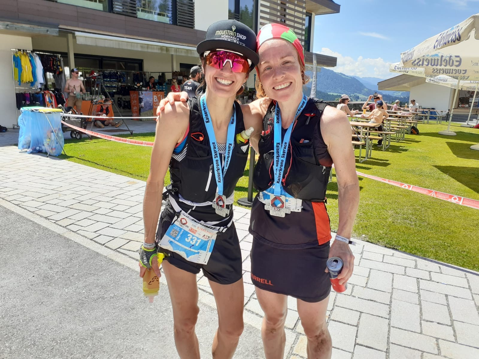Oihana Azkorbebeitia bigarren Kaiserkrone Skyrace mendi lasterketan, Austrian