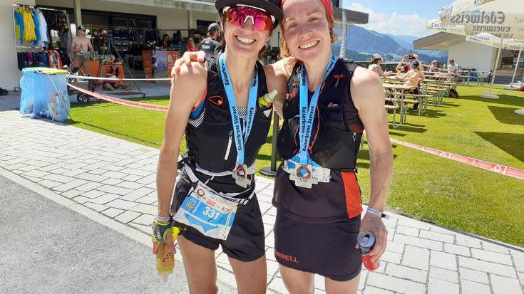 Oihana Azkorbebeitia bigarren Kaiserkrone Skyrace mendi lasterketan, Austrian