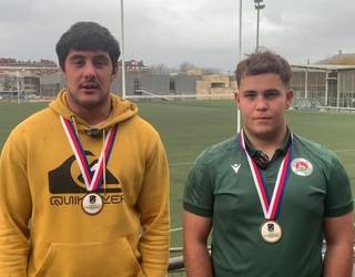 [BIDEOA] Unax Carballo eta Jon Gerrikabeitia Europako txapeldun geratu dira errugbian