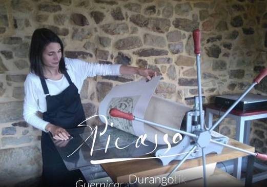 Picassoren erakusketaren osagarri, grabatu tailerra eskainiko dute Museoan 