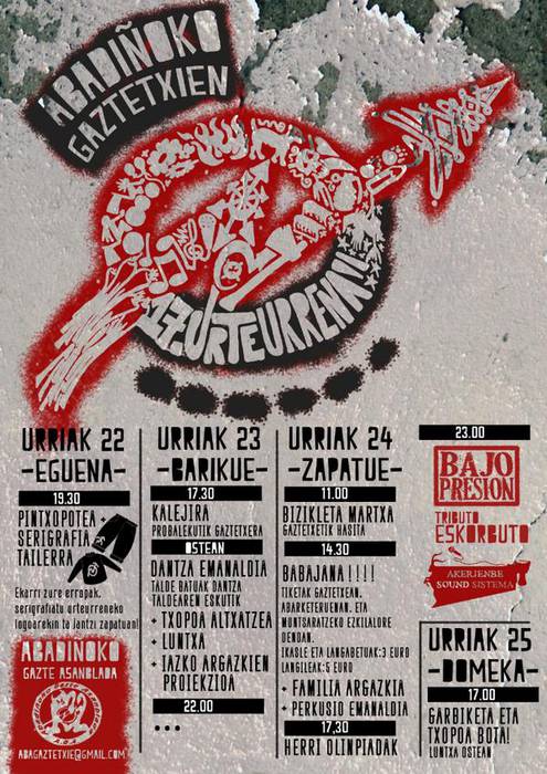 Abadiñoko Gaztetxearen 17.urteurrena