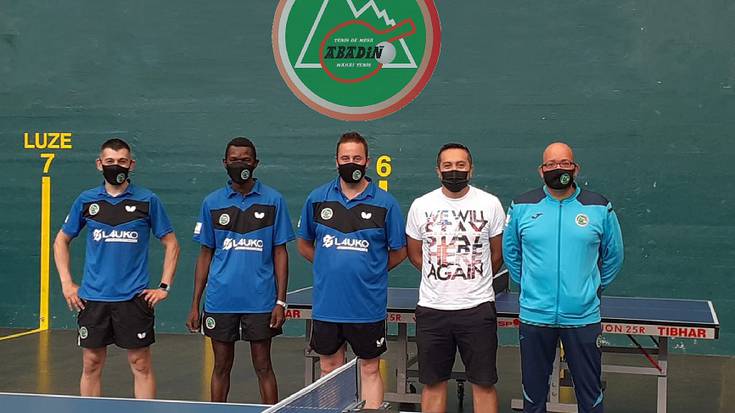 Abadiñoko Mahai Tenis Kluba Espainiako Lehen Mailan dago jadanik