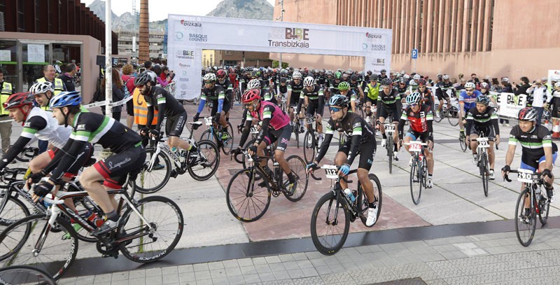 Bibe Transbizkaia martxak 600 parte hartzaile batu zituen atzo