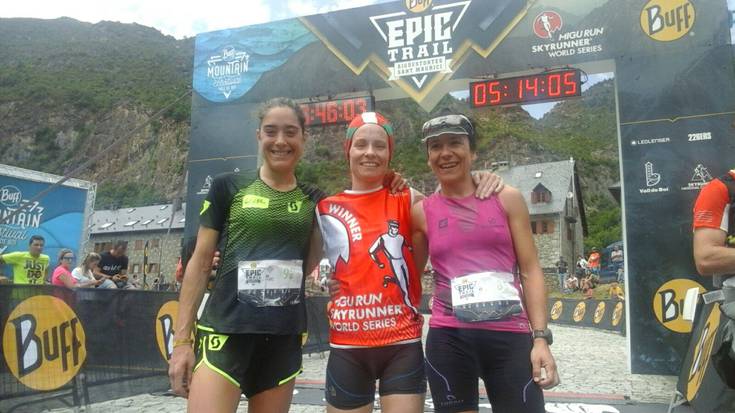 Buff Epic Trail mendi maratoia irabazi du Oihana Azkorbebeitiak