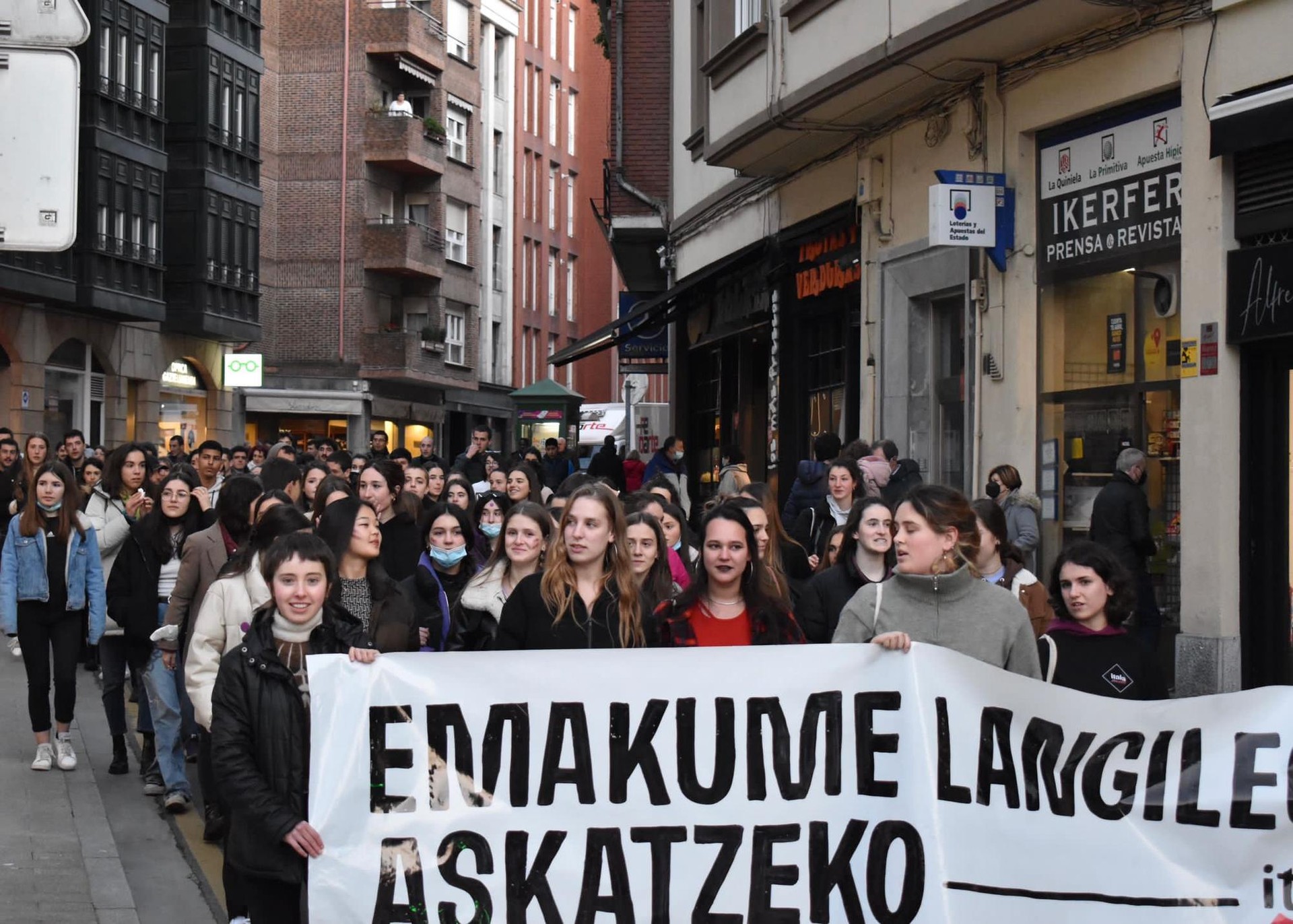 Itaiak mobilizazioak antolatu ditu emakumeenganako indarkeriaren aurkako egunerako