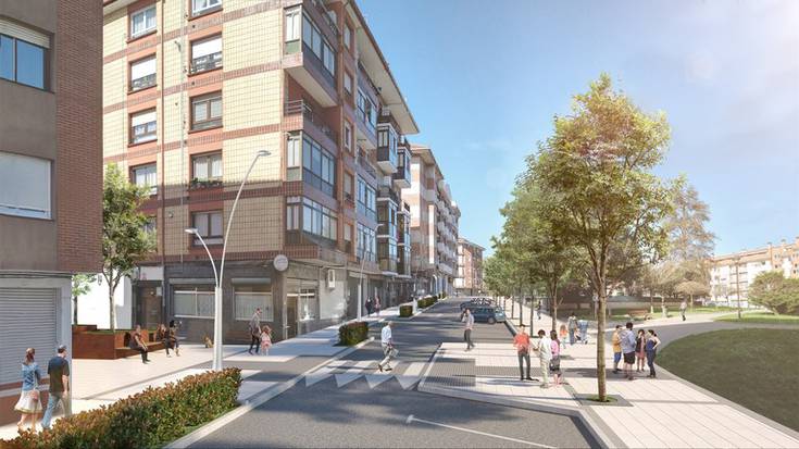 Ixer kalearen urbanizazio lanak otsailean amaitzea aurreikusten du Zornotzako Udalak